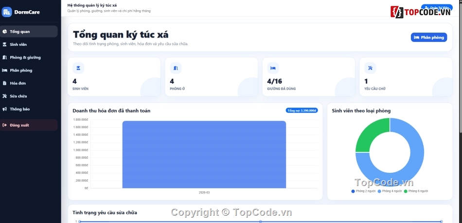 web quản lý,web quản lý sinh viên,quản lý đại lý
